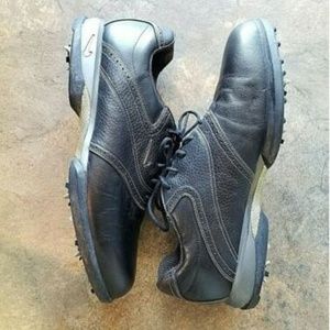 Mens Nike Black Golf Shoes Size 12 309890